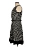 AB Studio Houndstooth Black Cocktail Dress Size M - photo 5