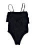 Unbranded Solid Black One Piece Swimsuit Size M - photo 2