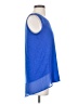 Adrienne Vittadini Blue Sleeveless Top Size S - photo 4
