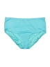 Lane Bryant Solid Teal Swimsuit Bottoms Size 14 - photo 1