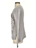 BCBGMAXAZRIA Silver Pullover Sweater Size XS - photo 5