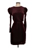 Express Solid Burgundy Cocktail Dress Size XS - photo 1