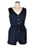 Assorted Brands Solid Blue Romper Size XL - photo 1