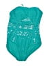 Robin Piccone Paisley Teal One Piece Swimsuit Size 6 - photo 1