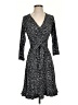 Leota Animal Print Black Casual Dress Size S (petite) - photo 1