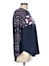 Cuddl Duds Paisley Blue Pullover Sweater Size L - photo 4