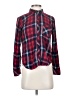 Rails 100% Rayon Plaid Red Long Sleeve Blouse Size S (petite) - photo 1