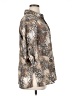 Fred David Animal Print Tan 3/4 Sleeve Blouse Size XL (estimated) - photo 4