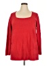 Avenue Red Pullover Sweater Size 22 - 24 Plus - photo 1