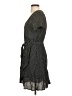 Blue Rain 100% Polyester Polka Dots Black Casual Dress Size S - photo 5