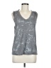 Fabletics Gray Sleeveless T-Shirt Size M - photo 1