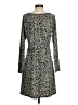Lapis Paisley Gray Casual Dress Size S - photo 2