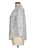 dalia Animal Print Ivory 3/4 Sleeve Blouse Size M - photo 5