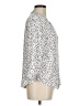 dalia Animal Print Ivory 3/4 Sleeve Blouse Size M - photo 4