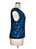 Notations 100% Polyester Blue Sleeveless Blouse Size 1X - photo 4