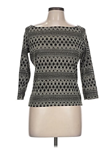 Jaipur 3/4 Sleeve Top (view 1)