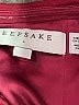 Keepsake 100% Polyester Solid Burgundy Cocktail Dress Size L - photo 7