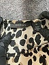 Halogen 100% Polyester Animal Print Ivory Short Sleeve Blouse Size 2X - photo 7