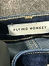 Flying Monkey Solid Blue Jeans Size 27 waist - photo 7