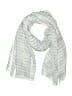 Thirty-One 100% Polyester White Gray Scarf One size - photo 1