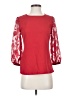 Elle Red 3/4 Sleeve Top Size XS - photo 1