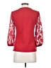 Elle Red 3/4 Sleeve Top Size XS - photo 2