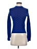 A.L.C. 100% Wool Polka Dots Blue Wool Pullover Sweater Size XS - photo 1
