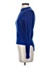 A.L.C. 100% Wool Polka Dots Blue Wool Pullover Sweater Size XS - photo 5