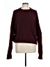 LIT Solid Burgundy Pullover Sweater Size L - photo 1