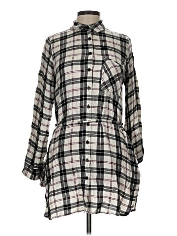 Forever 21 3/4 Sleeve Button-Down Shirt (view 1)