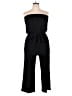 Zesica Solid Black Jumpsuit Size XL - photo 1