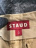 STAUD 100% Cotton Gray Casual Pants Size 0 - photo 3