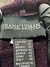 Frank Lyman Design Black Burgundy Turtleneck Sweater Size 12 - photo 7