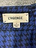 L'Agence 100% Polyester Houndstooth Blue Casual Pants Size 6 - photo 6