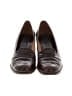 Moore 100% Leather Brown Heels Size 8 - photo 2