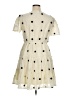 Assorted Brands 100% Polyester Polka Dots Ivory Casual Dress Size 14 - photo 2