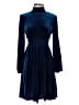 Shein Blue Cocktail Dress Size 6 - photo 1