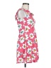 Peppermint Floral Pink Casual Dress Size M - photo 4