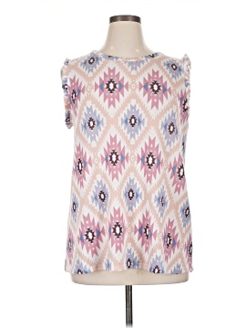 Perfect Peach Sleeveless Blouse