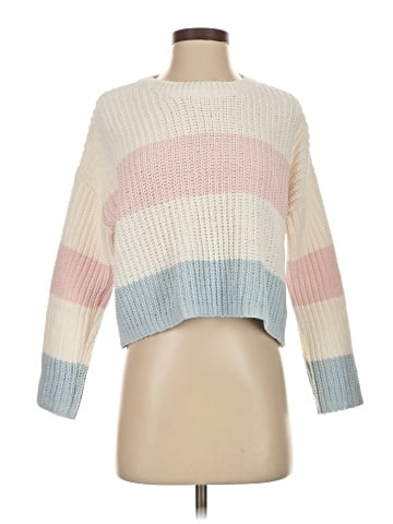 Blue Rain Pullover Sweater (view 1)