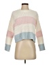 Blue Rain 100% Polyester Color Block Ivory Pullover Sweater Size S - photo 1