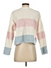 Blue Rain 100% Polyester Color Block Ivory Pullover Sweater Size S - photo 2