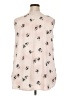 Lane Bryant 100% Polyester Pink Sleeveless Blouse Size 18 - photo 2