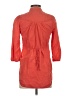 Odille 100% Cotton Orange 3/4 Sleeve Button-Down Shirt Size 2 - photo 2