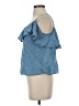 Old Navy 100% Lyocell Blue Sleeveless Blouse Size XS - photo 5