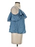 Old Navy 100% Lyocell Blue Sleeveless Blouse Size XS - photo 4