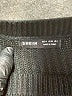 Shein 100% Acrylic Solid Black Pullover Sweater Size 6 - photo 7