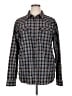 Assorted Brands Plaid Gray Long Sleeve Button-Down Shirt Size XL - photo 1