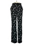 Talbots 100% Lenzing Ecovero Viscose Print Black Casual Pants Size XS - photo 1