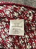 Talbots Stripes Burgundy Coat Size S - photo 7